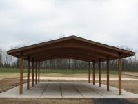 24' x 44' glu lam pavilion