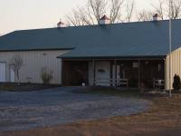 60' x 112' x 12' with a 10' x 40' roof addition